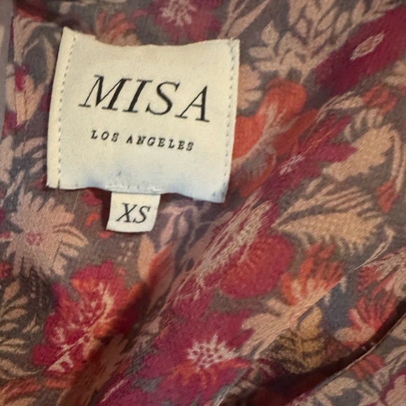 MISA Los Angeles Digna Top In Pink Size XS - Picture 8 of 9